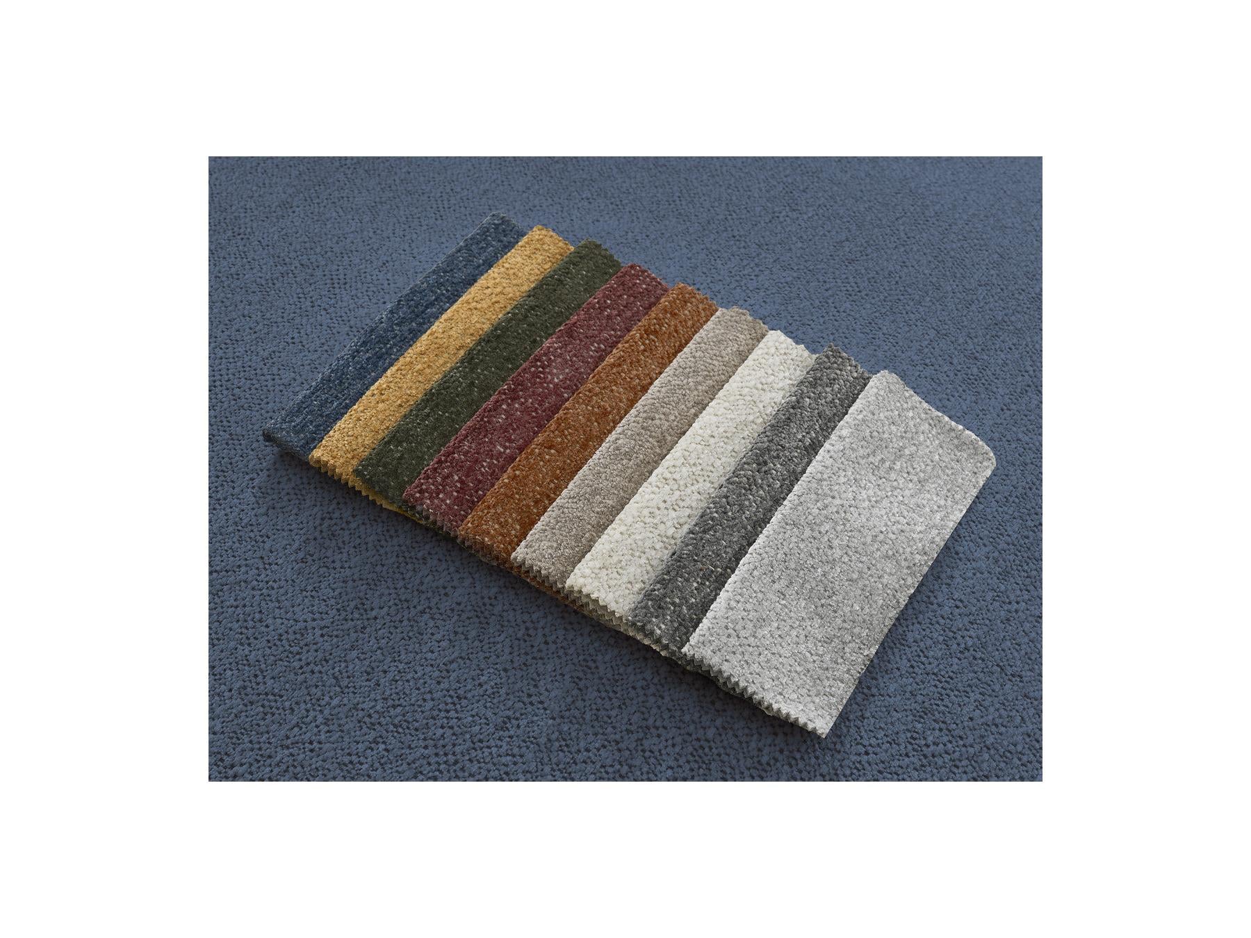 Jana - Angle Avec Têtière Pour Canapé Modulable - Tissu Chiné