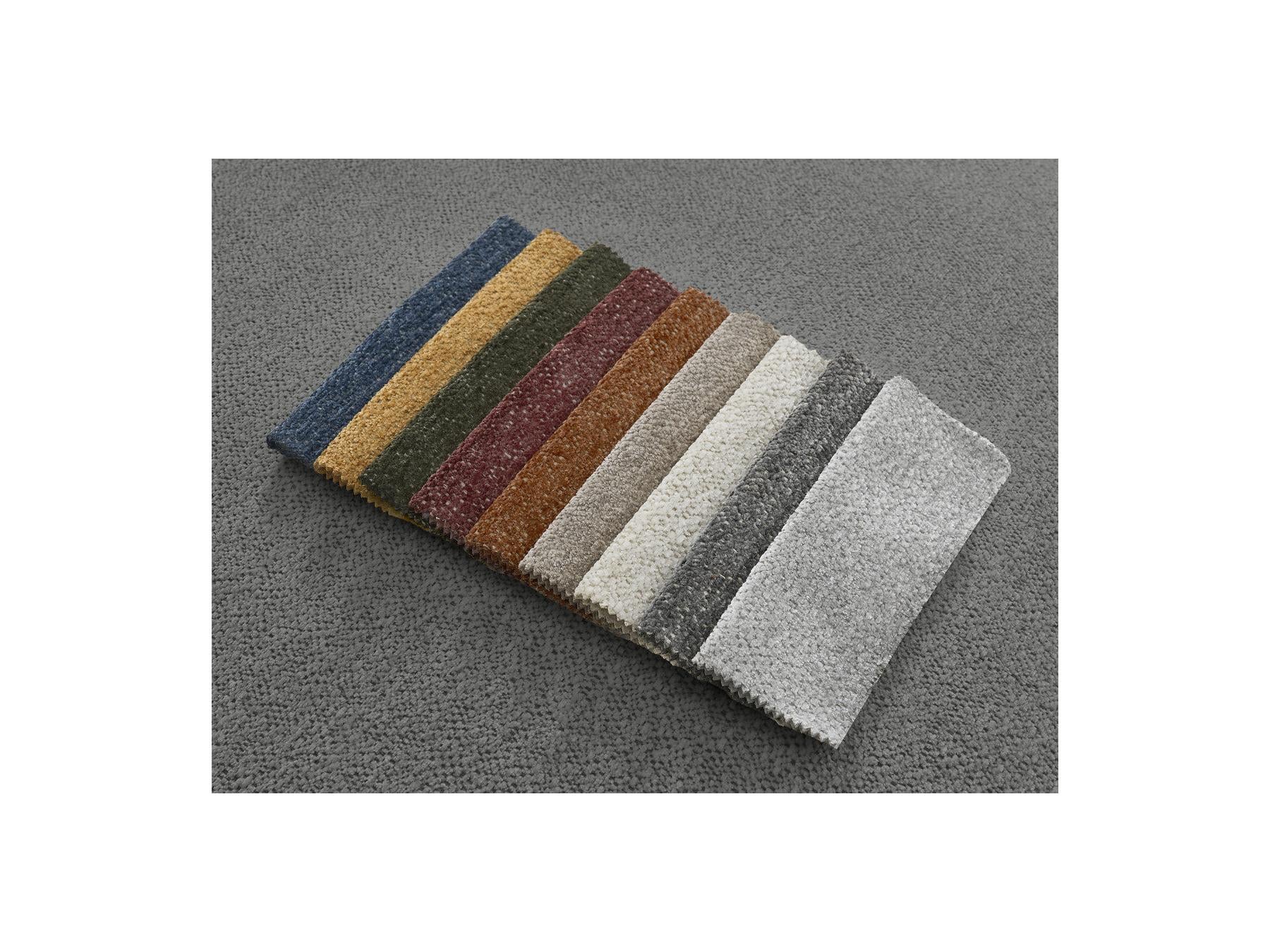 Jana - Angle Avec Têtière Pour Canapé Modulable - Tissu Chiné