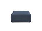 Jana - Pouf Grand - Tissu Chiné