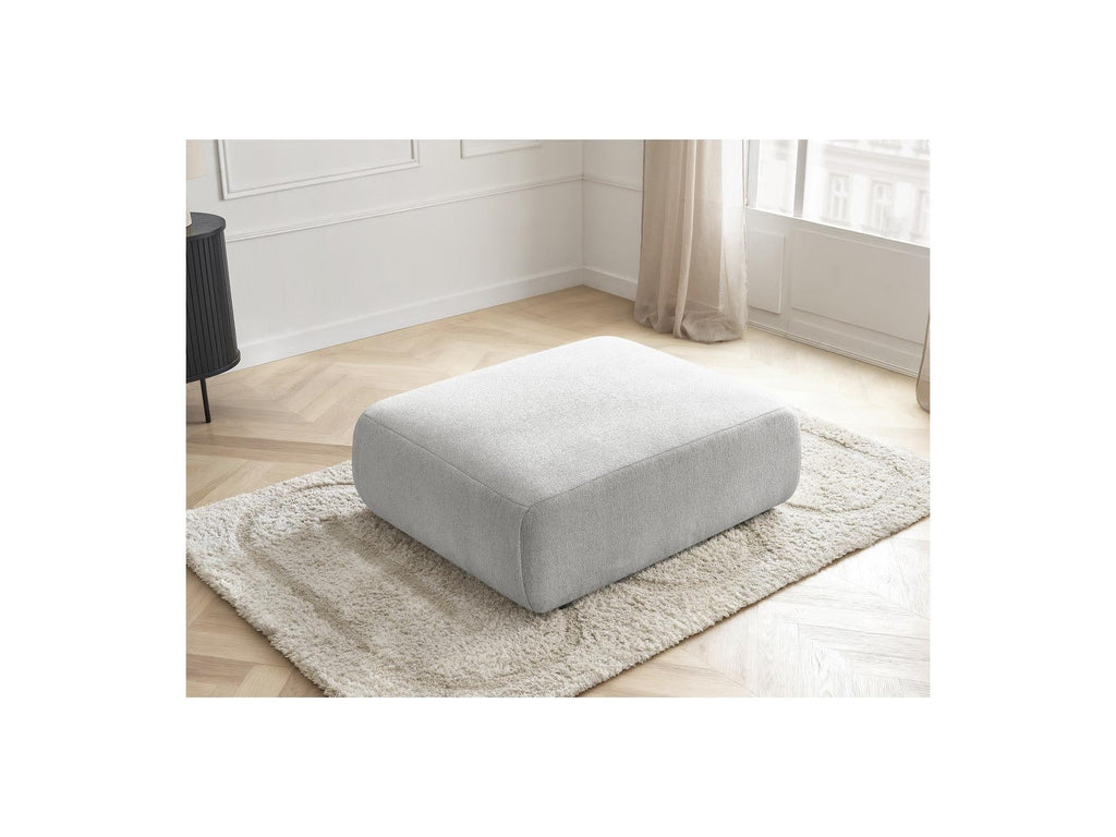 Jana - Pouf Grand - Tissu Chiné