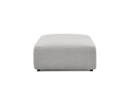 Jana - Pouf Grand - Tissu Chiné