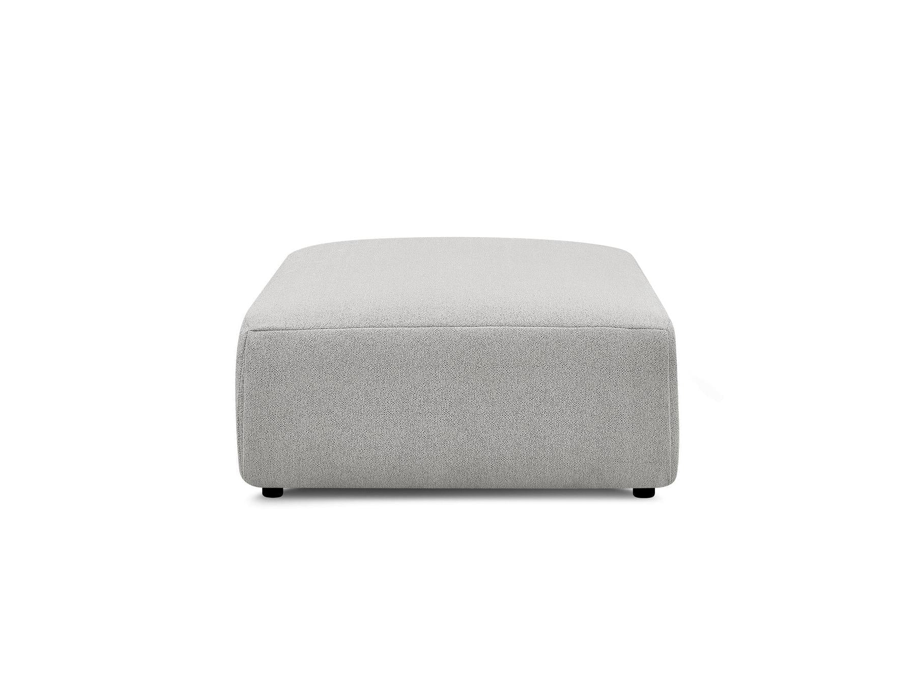 Jana - Pouf Grand - Tissu Chiné