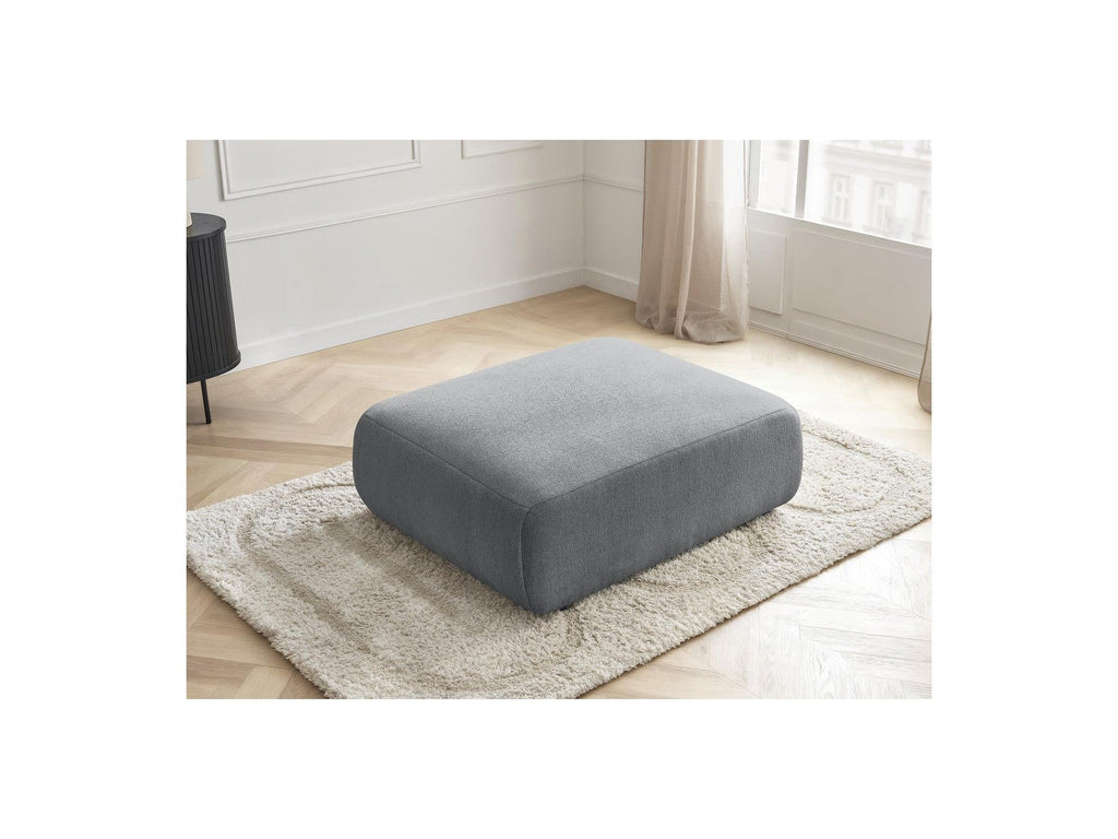 Jana - Pouf Grand - Tissu Chiné