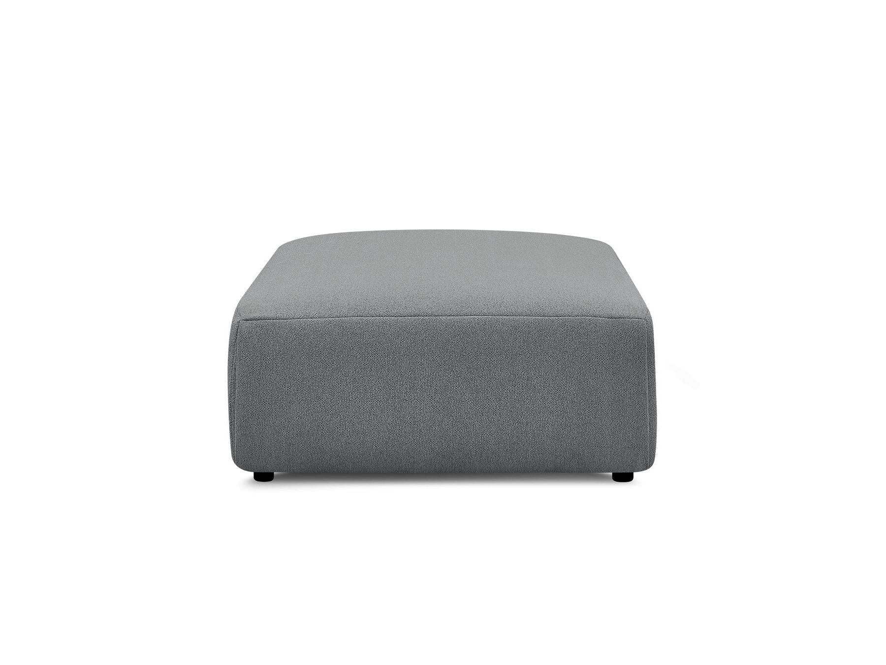 Jana - Pouf Grand - Tissu Chiné