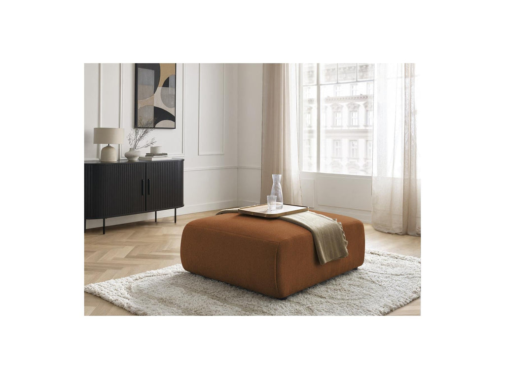 Jana - Pouf Grand - Tissu Chiné