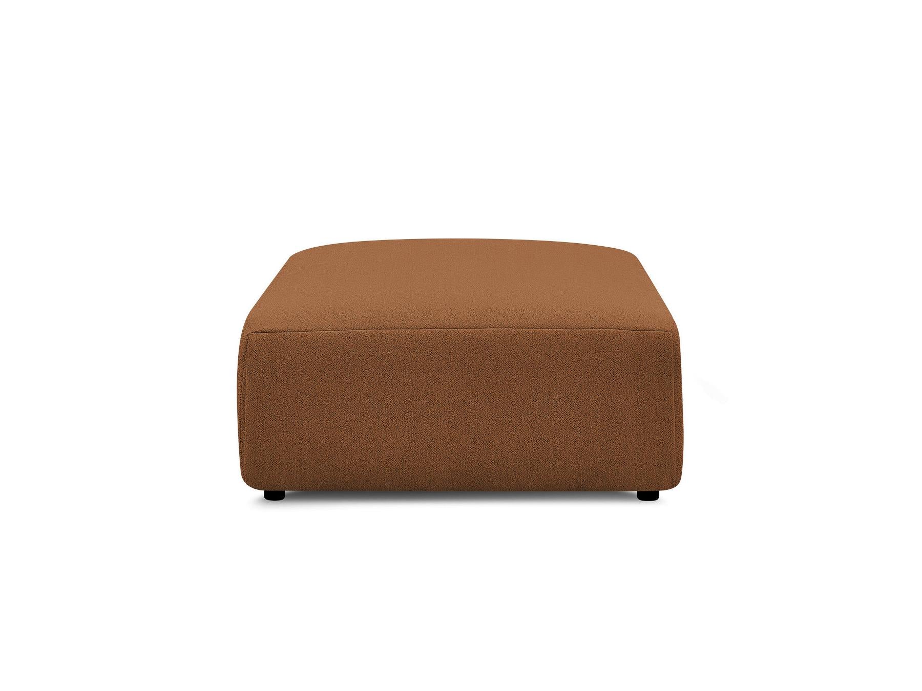 Jana - Pouf Grand - Tissu Chiné