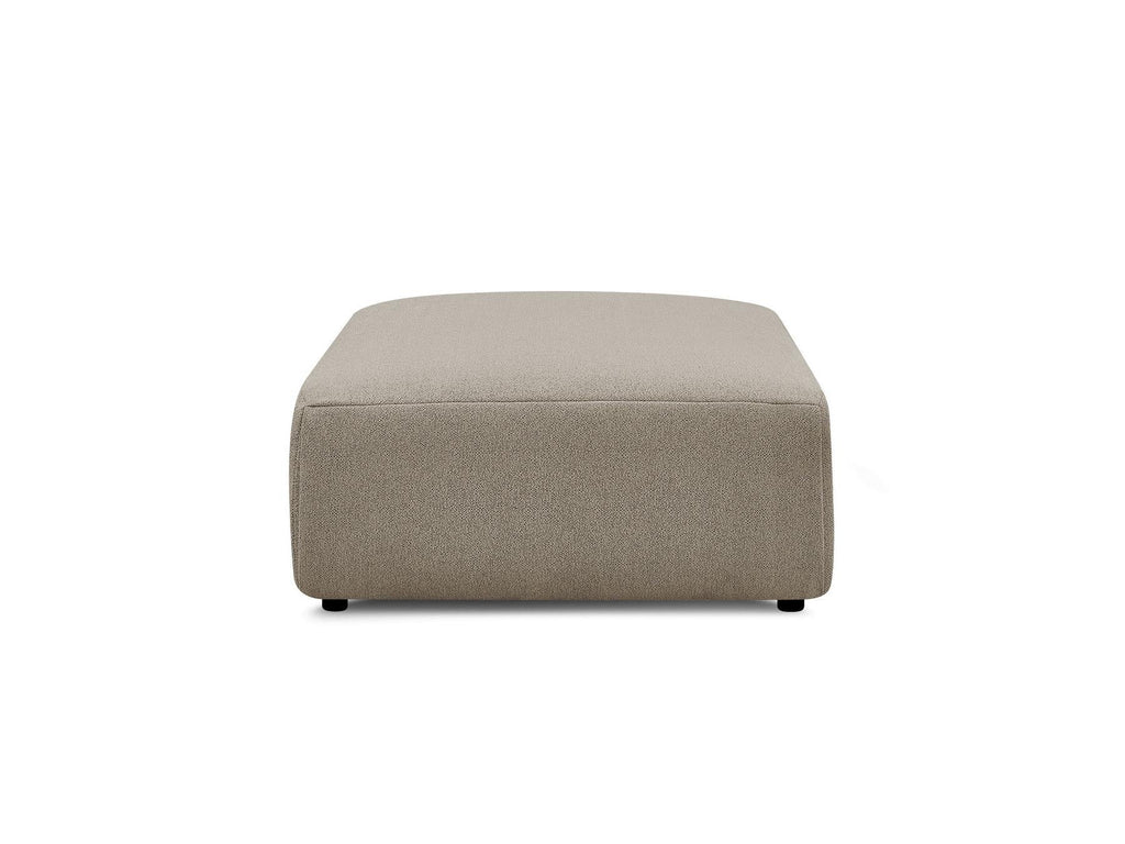 Jana - Pouf Grand - Tissu Chiné