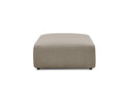 Jana - Pouf Grand - Tissu Chiné