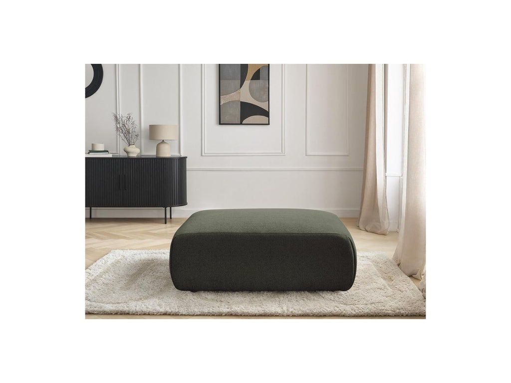 Jana - Pouf Grand - Tissu Chiné