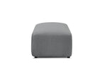 Jana - Pouf Petit - Tissu Chiné