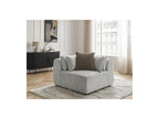 Jana - Angle Avec Têtière Pour Canapé Modulable - Tissu Velours