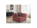 Jana - Angle Avec Têtière Pour Canapé Modulable - Tissu Velours