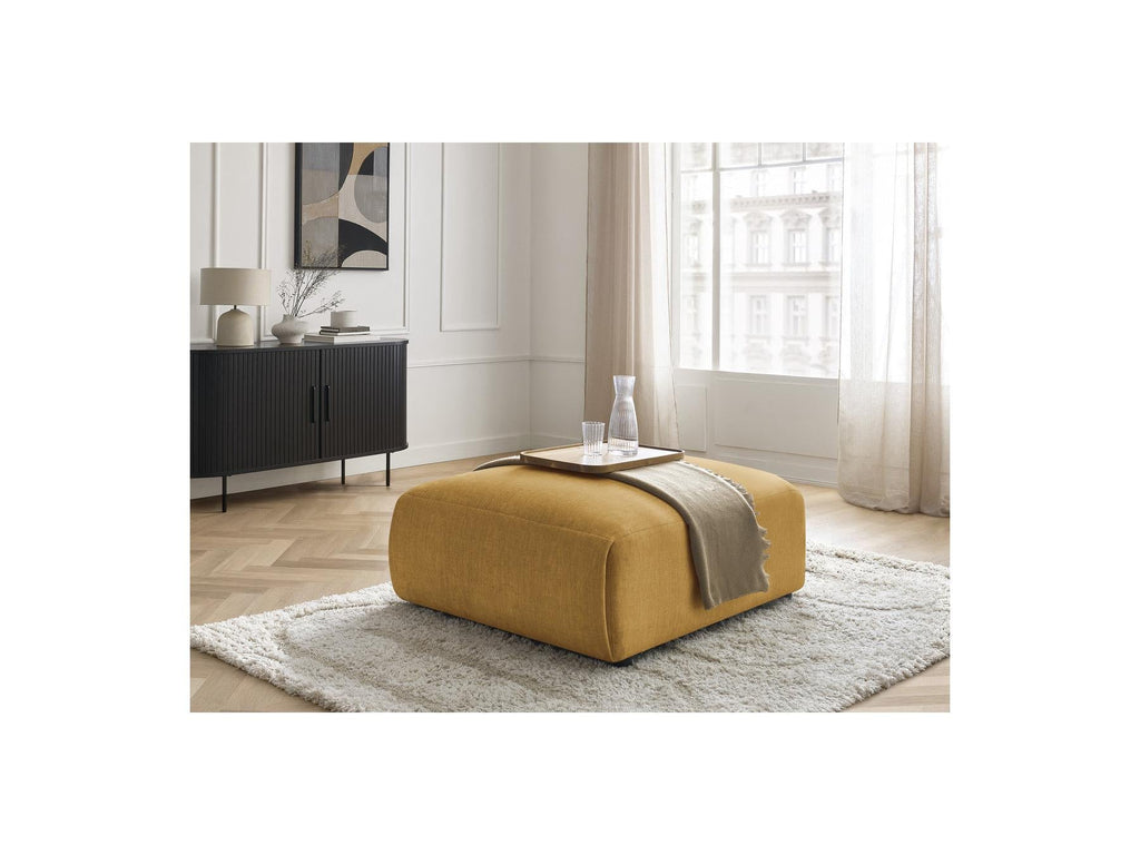 Jana - Pouf Grand - Tissu Velours