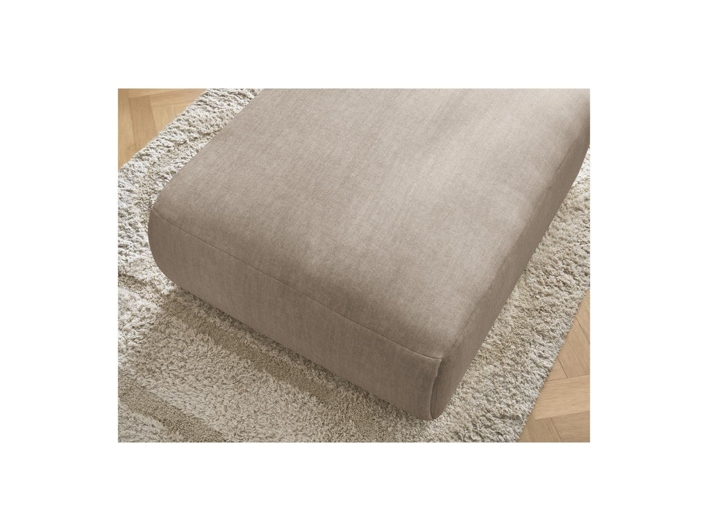 Jana - Pouf Grand - Tissu Velours