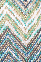 Le Pantalon Mélanie Zigzag Blue