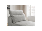 Jana - Méridienne Avec Têtière Pour Canapé Modulable - Tissu Velours