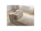 Jana - Méridienne Avec Têtière Pour Canapé Modulable - Tissu Velours