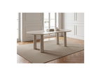 Sasha - Table À Manger Ovale - Beige