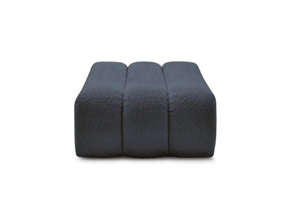 Azra - Pouf - Tissu Bouclette