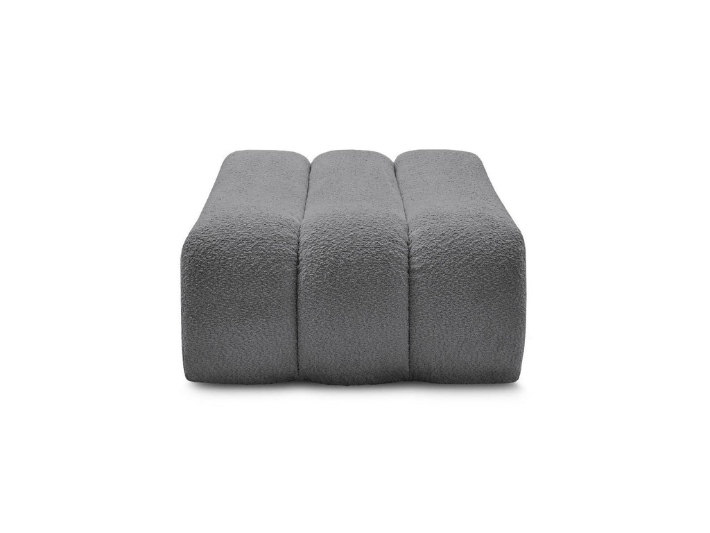 Azra - Pouf - Tissu Bouclette