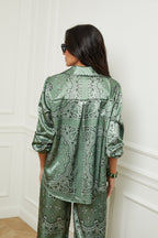 Chemise Bandana - Kaki