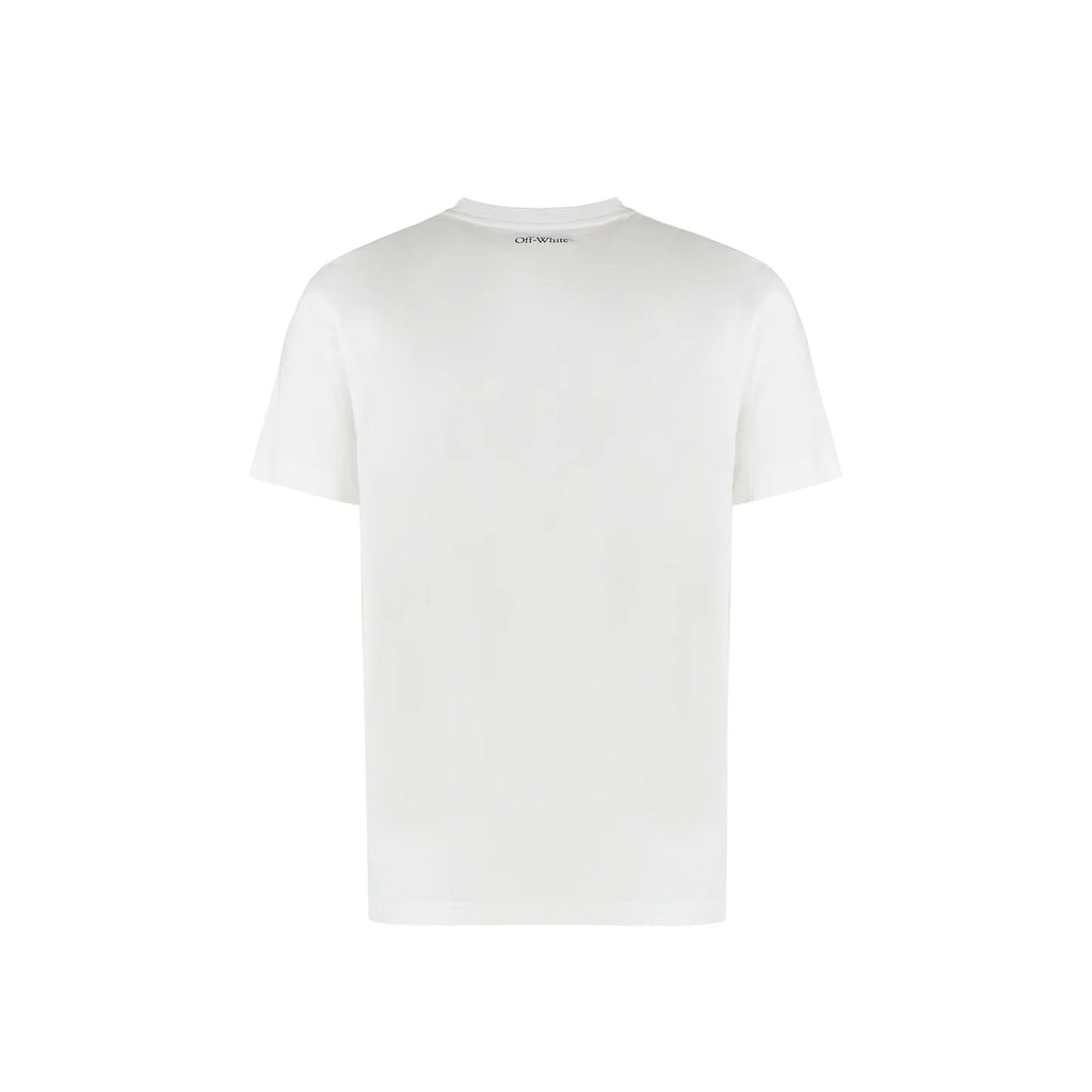 T-Shirt Off-White Logo - White - Homme