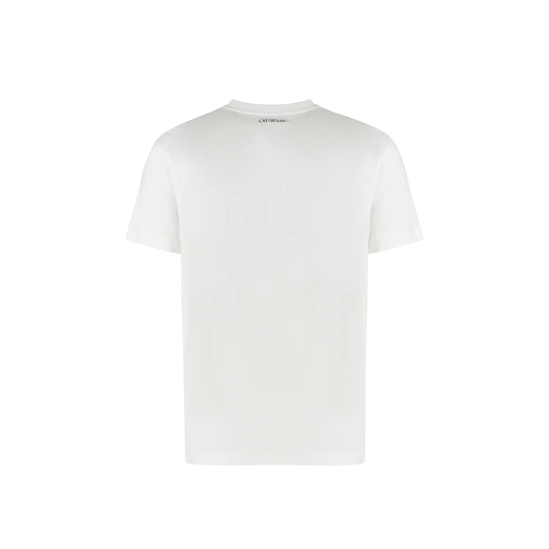T-Shirt Off-White Logo - White - Homme