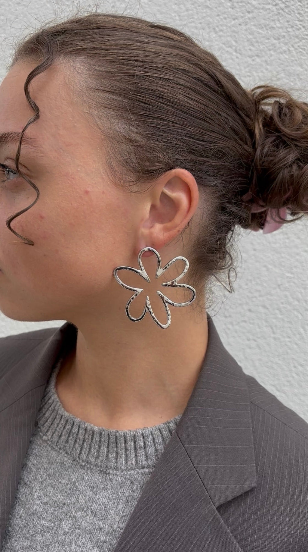 Boucles D'Oreilles Huge Flower