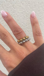 Bague Metal Pearl