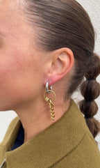 Boucles D'Oreilles Round Chain