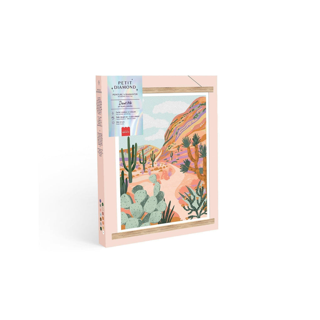 Coffret Petit Diamond - Diamond Painting Desert Hills Par Julia Cornelius
