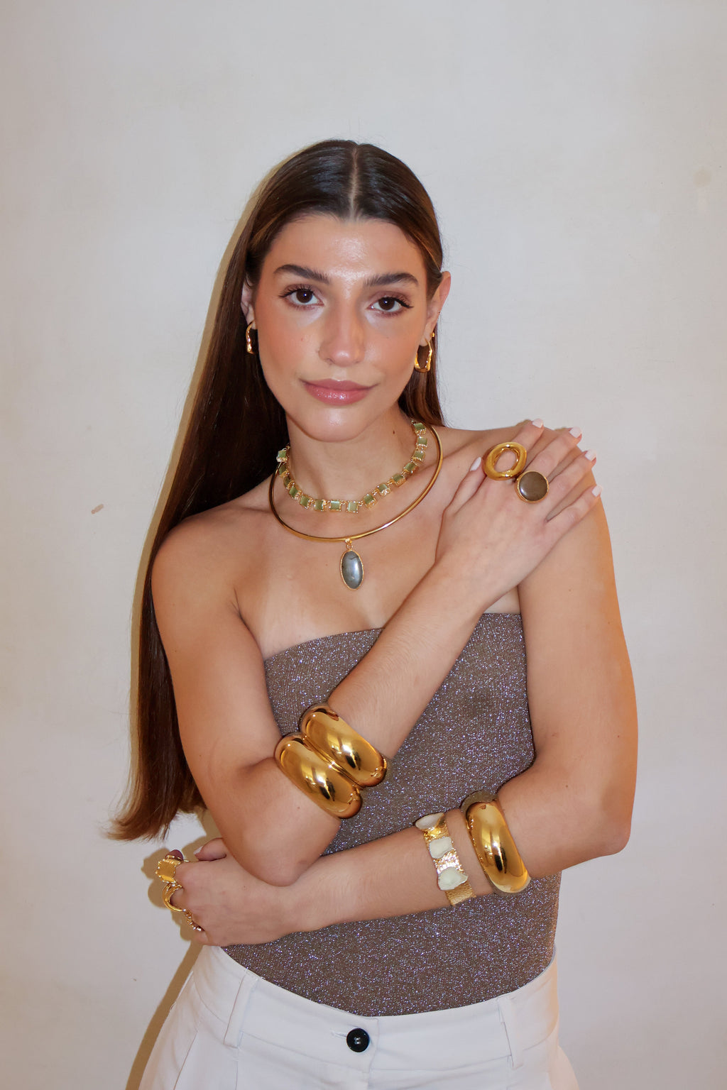 Chocker Amuleto Verde