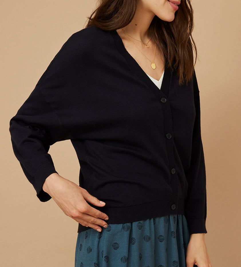 Harris Wilson - Gilet -  Thomine -  Marine  - Femme