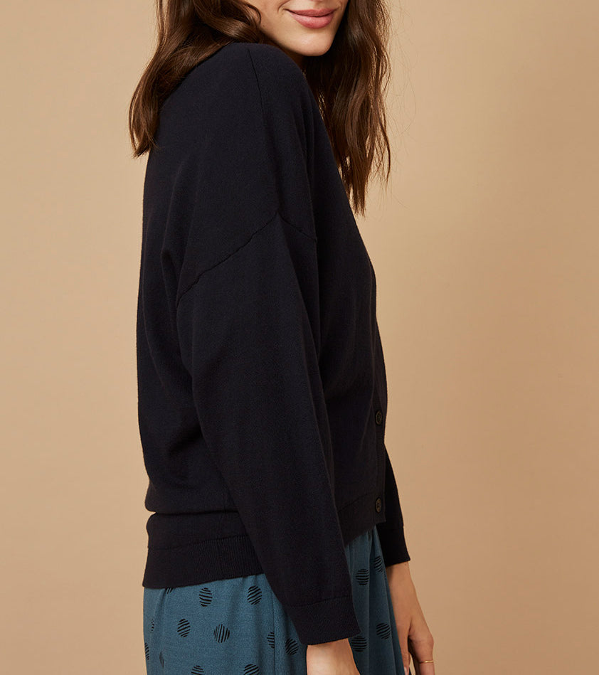 Harris Wilson - Gilet -  Thomine -  Marine  - Femme
