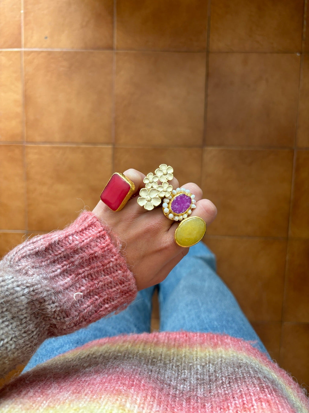 Bague Sayu Rosa