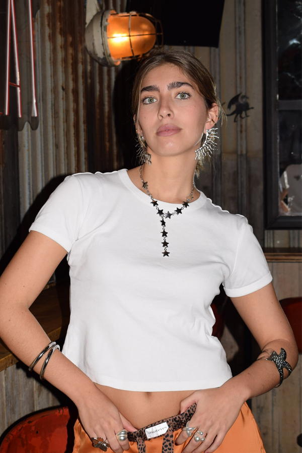 Collier Estrellas Plata