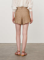 Vanessa Bruno - Short Nixia - Marron