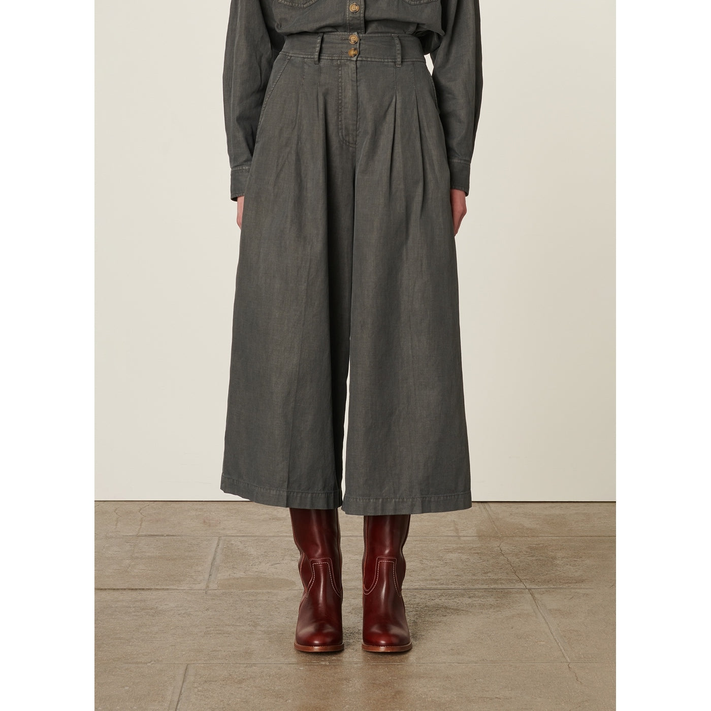 Vanessa Bruno - Pantalon Banjo - Anthracite