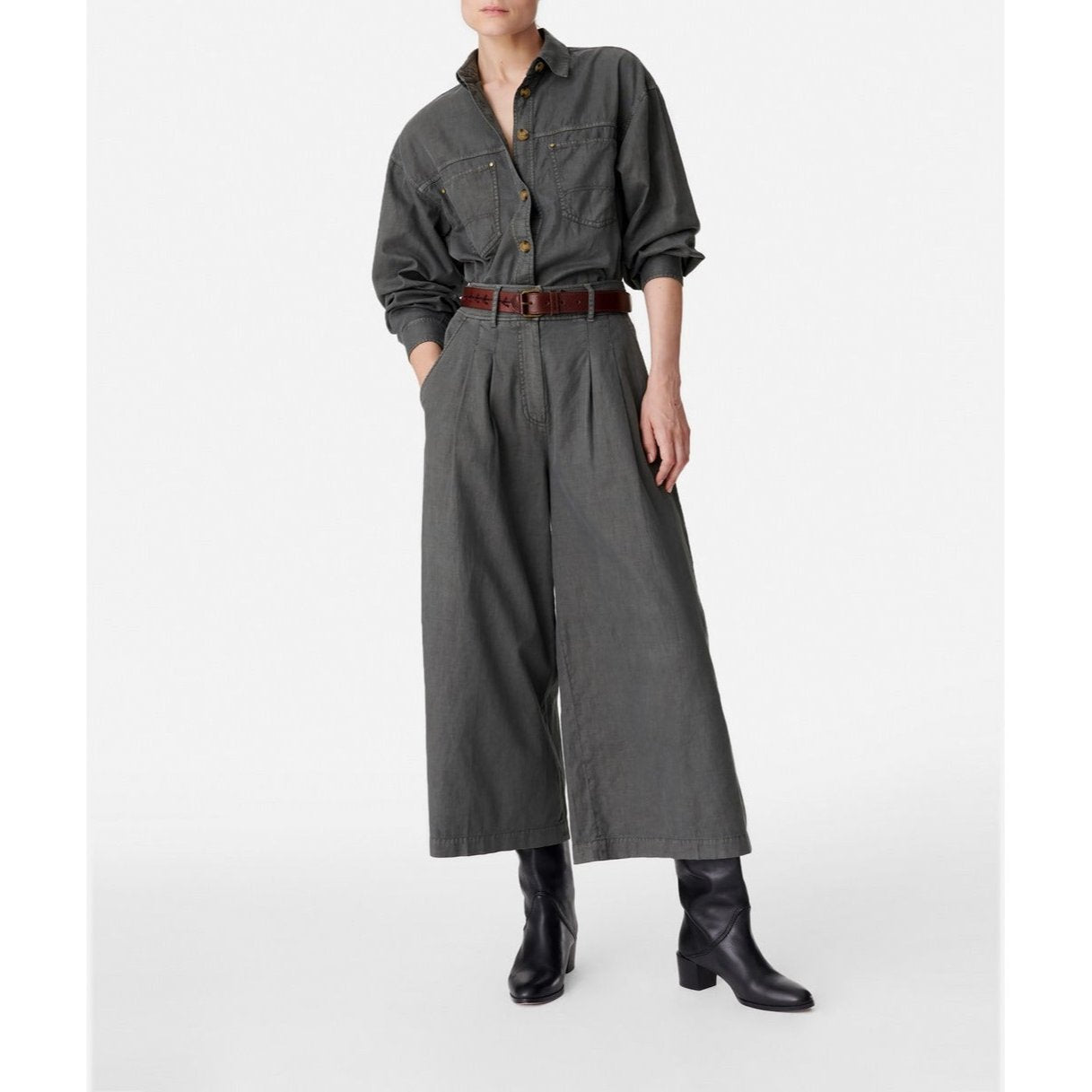Vanessa Bruno - Pantalon Banjo - Anthracite