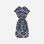 Vanessa Bruno - Robe Amarilla - Bleu Multico