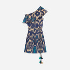 Vanessa Bruno - Robe Aleth - Bleu Multico