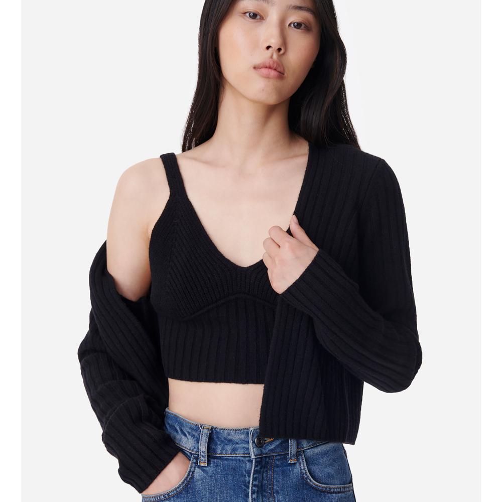 Gilet Béatrice - Noir