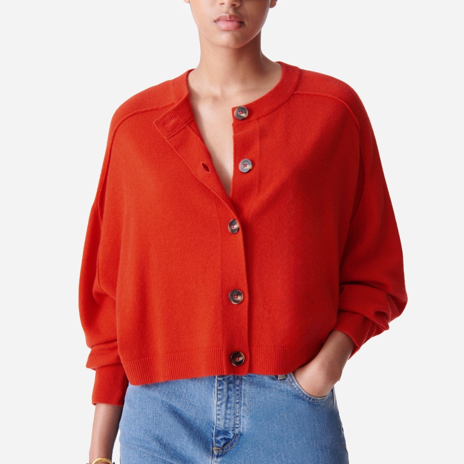 Vanessa Bruno - Cardigan Douve - Coquelicot