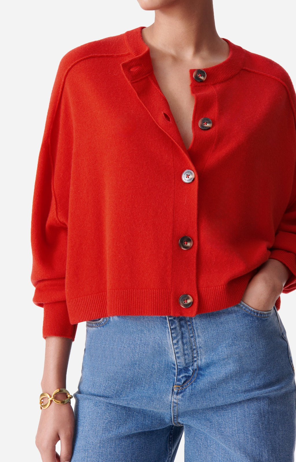 Vanessa Bruno - Cardigan Douve - Coquelicot