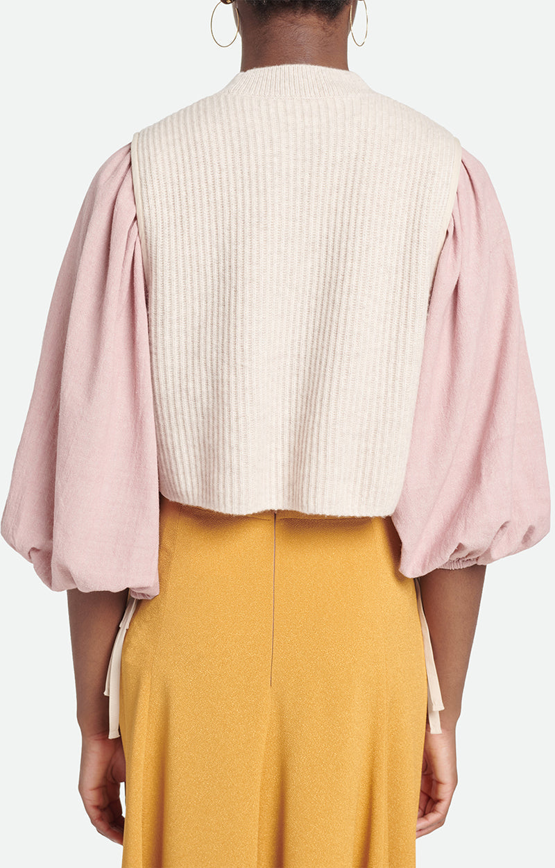 Vanessa Bruno - Gilet Ania - Beige