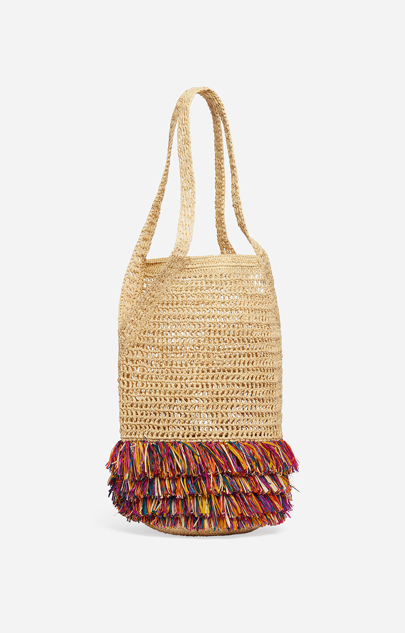 Vanessa Bruno - Sac Filet En Raphia - Multicolor