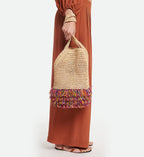 Vanessa Bruno - Sac Filet En Raphia - Multicolor