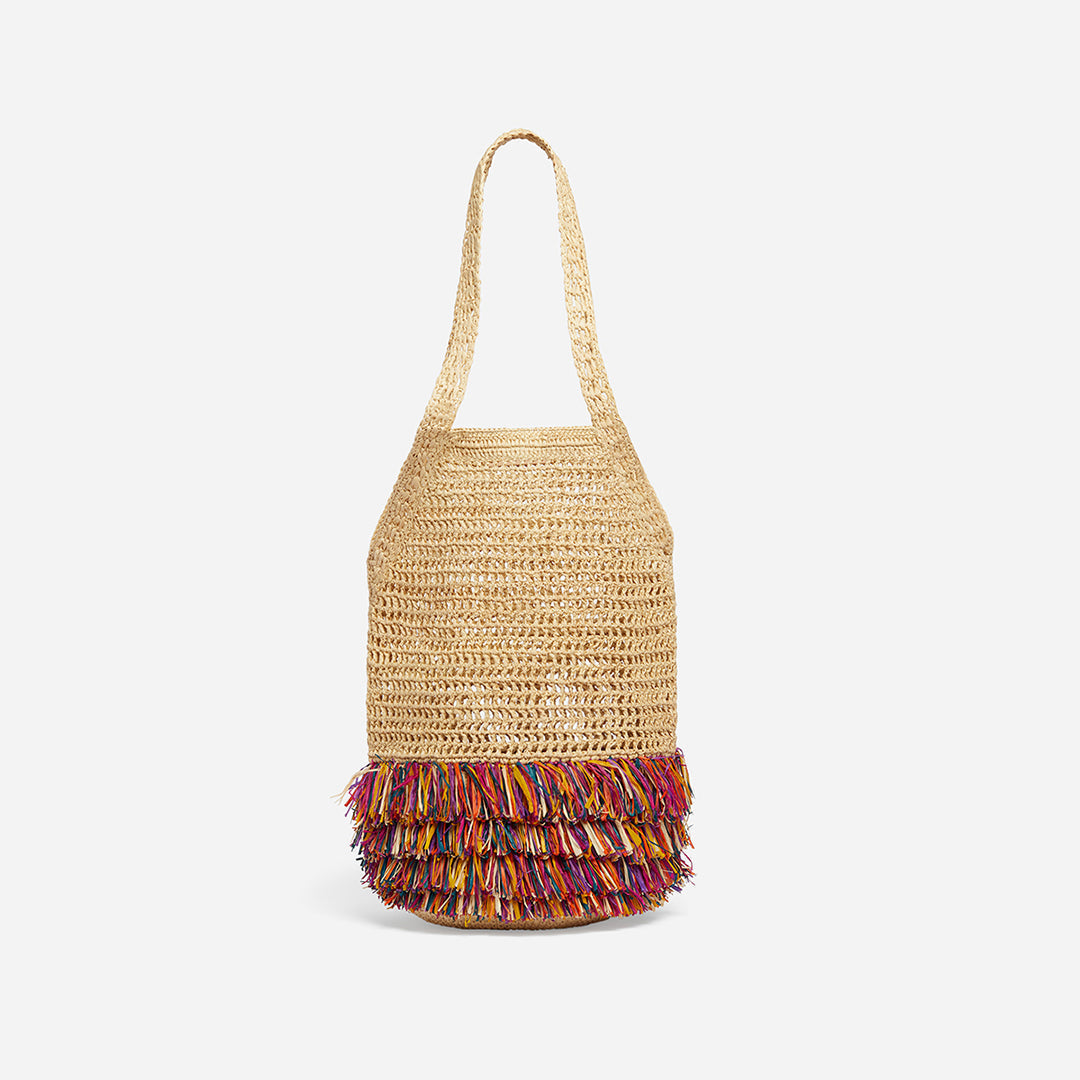 Vanessa Bruno - Sac Filet En Raphia - Multicolor
