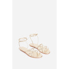 Vanessa Bruno - Sandales Plates - Or Clair