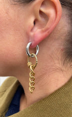 Boucles D'Oreilles Round Chain